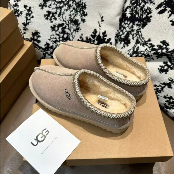Ugg Tazz Tasman Platform Slippers Beautiful Mustard Seed - Picture 4 of 7